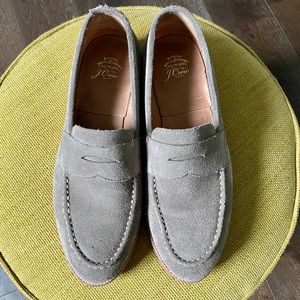 J. Crew Ludlow men’s suede loafers